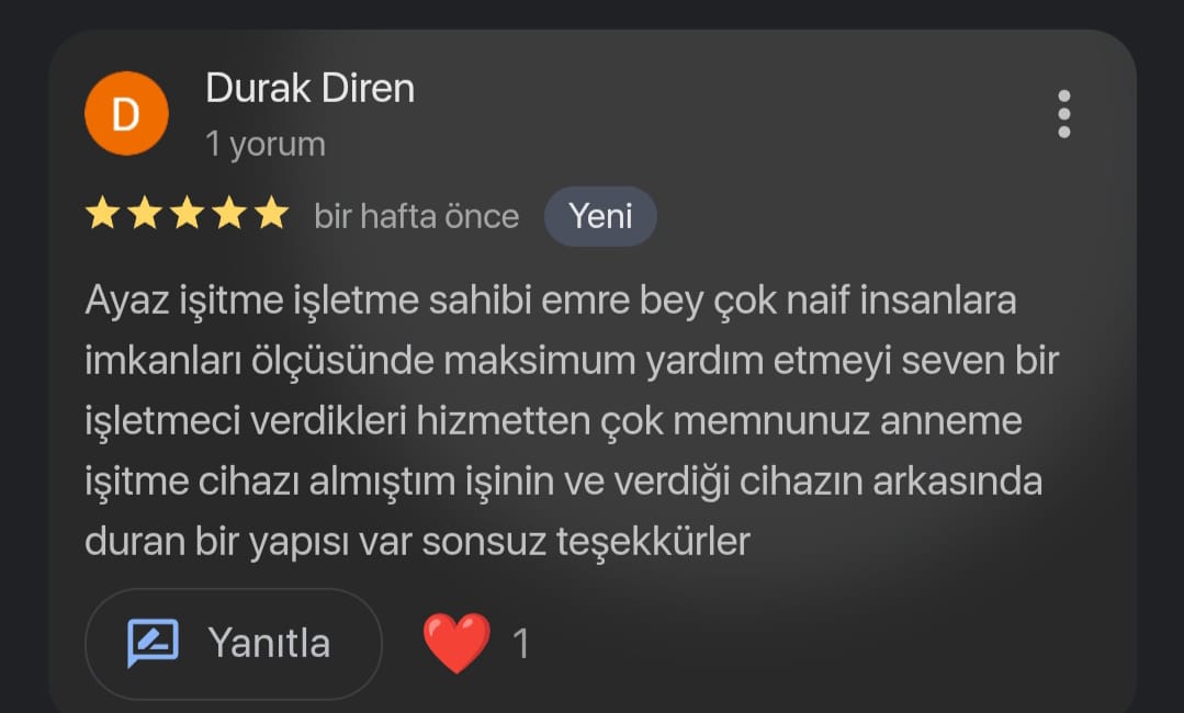 Kullanıcı yorumu 17