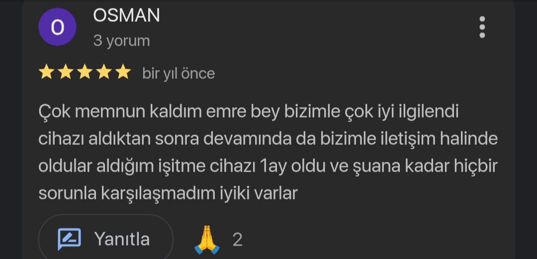 Kullanıcı yorumu 4