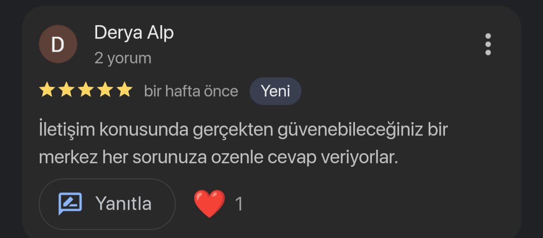 Kullanıcı yorumu 7